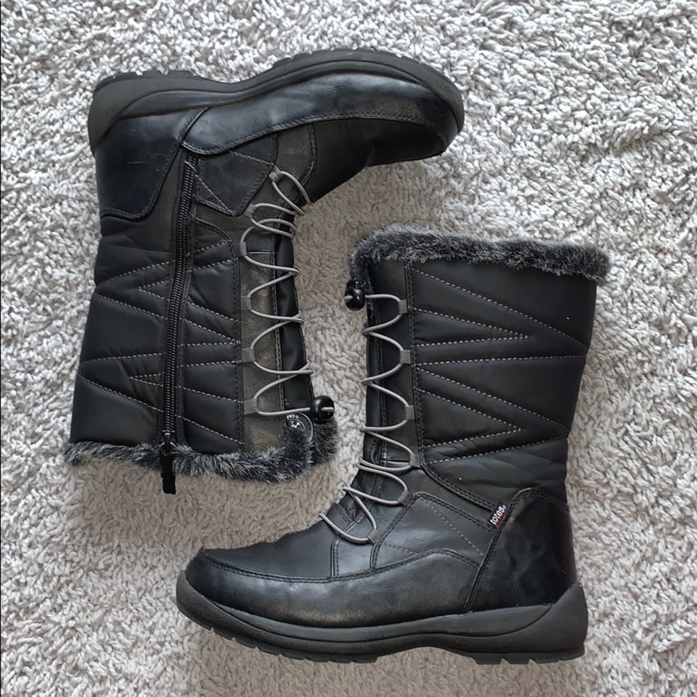 totes Joelle Waterproof Winter Boots Size 6